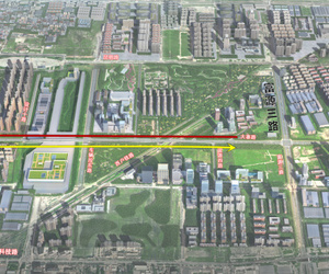 大寨路西段市政工程通行公告
