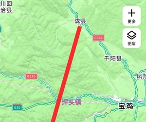 宝鸡国土空间规划有陇县-凤县、太白-洋县高速公路