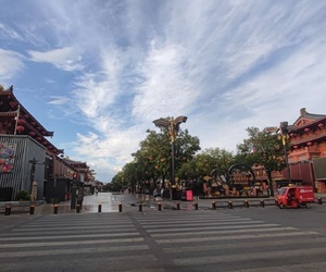 大唐不夜城的清晨