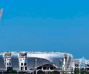 富平体育运动中心即将建成