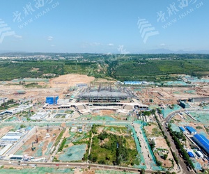 【西安向上】西安东站建设进度最新航拍（9月）