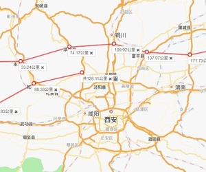 关中高速公路网还大有可为！！！