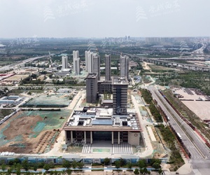 【西安向上】陜西省中醫(yī)藥研究院遷建項(xiàng)目最新航拍（7月）