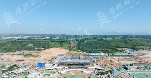 【西安向上】西安东站建设进度最新航拍（9月）