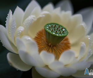 捏弄荷花