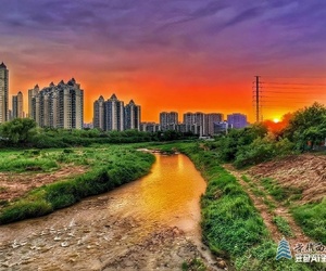 浐河夕照（2）
