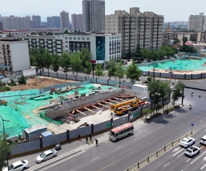 【地铁15号线通车倒计时】航天城站航拍 （6月）