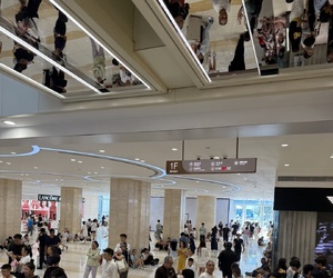 赛格乘凉的人真多