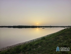 夕阳西下昆明池
