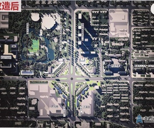 西安市张家堡片区城市公共空间更新与功能提升工程设计效果图（高清）