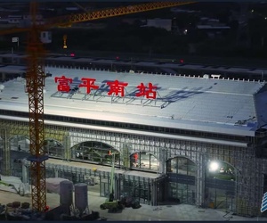 西延高鐵兩車(chē)站接近完工