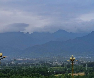 雨后，神禾塬上观南山