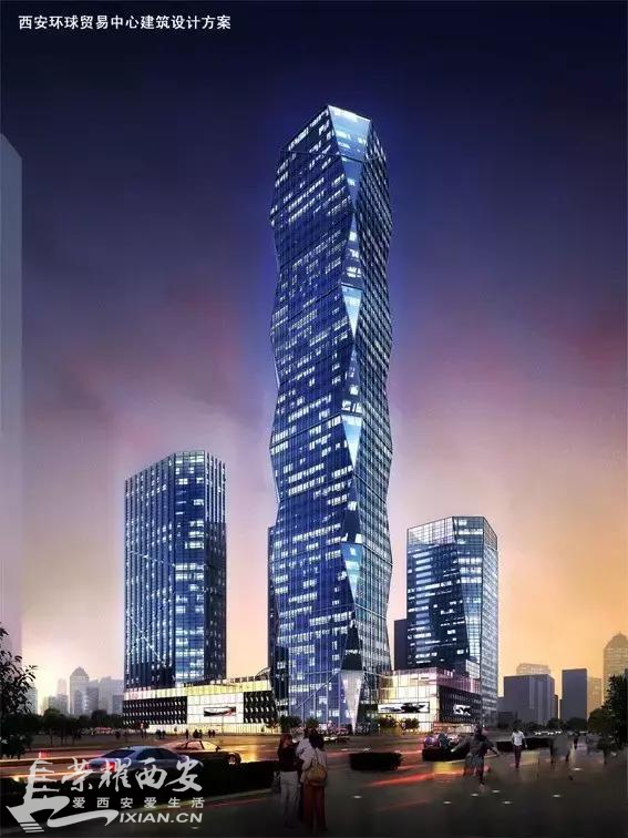 No.4 西安环球贸易中心丨300米 70层 建设中