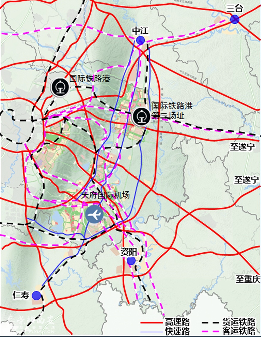 成都钓鱼嘴规划高清图图片