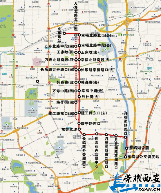 512路公交车路线图图片