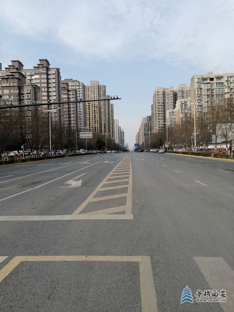 随拍疫情下的西安街景