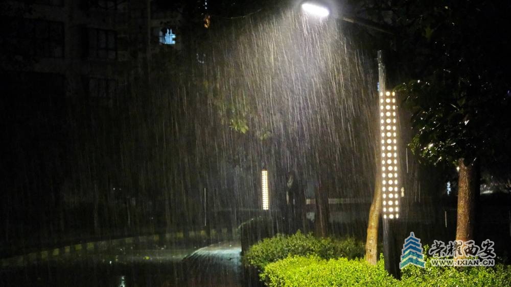 冒雨 做核酸 严建设01.JPG