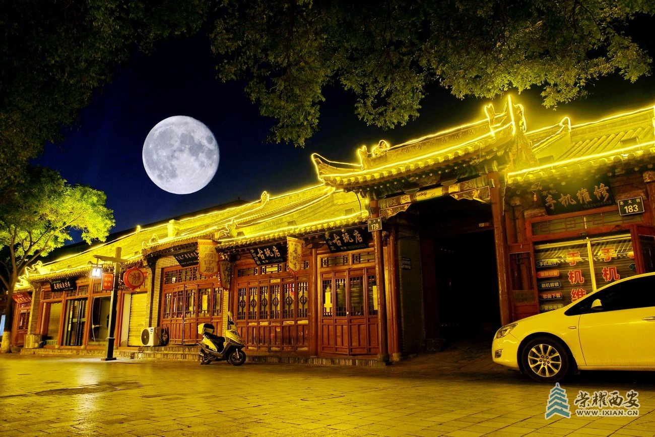 -榆林夜景  严建设021.JPG