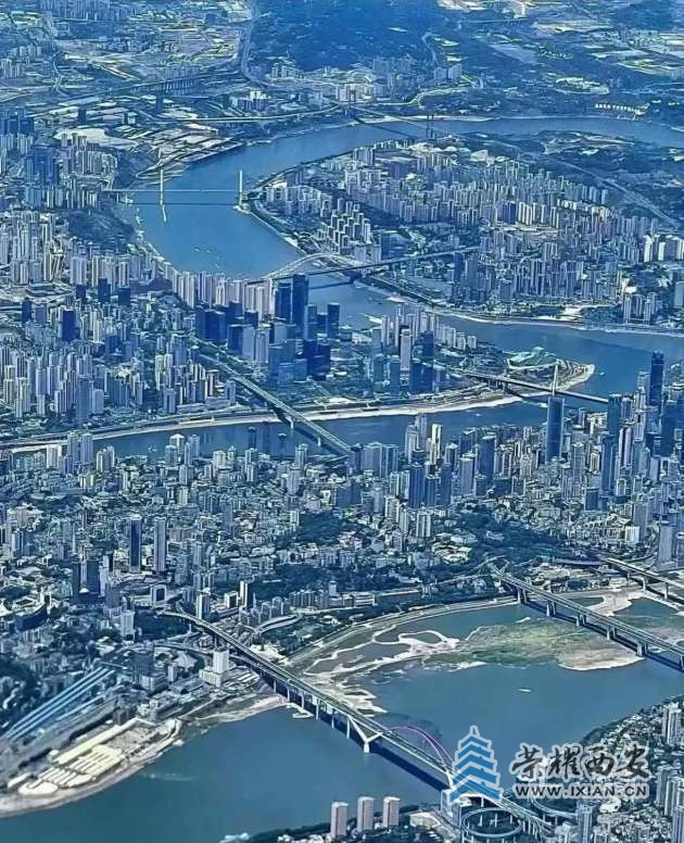 渭河西安段  能成为这样的城中河吗？