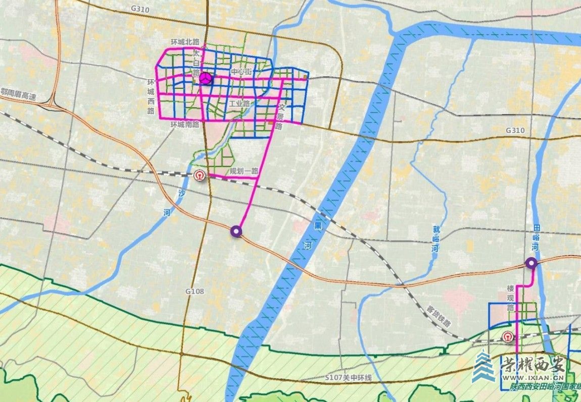 如图所示，城际铁路已经改为客货铁路