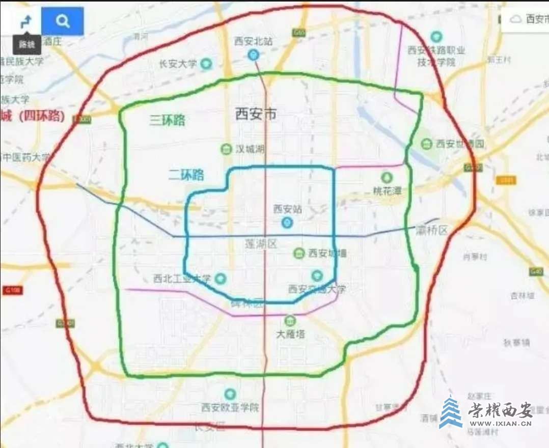 西安二环三环：别叫快速路了！