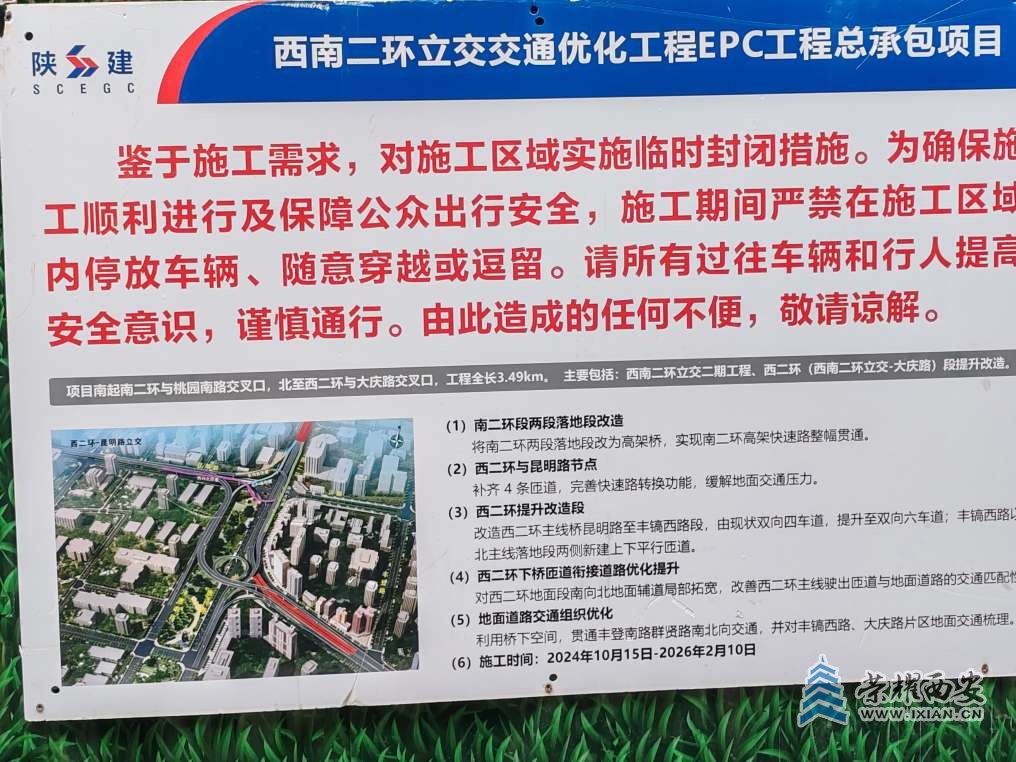 西南二环全高架改造工程进展