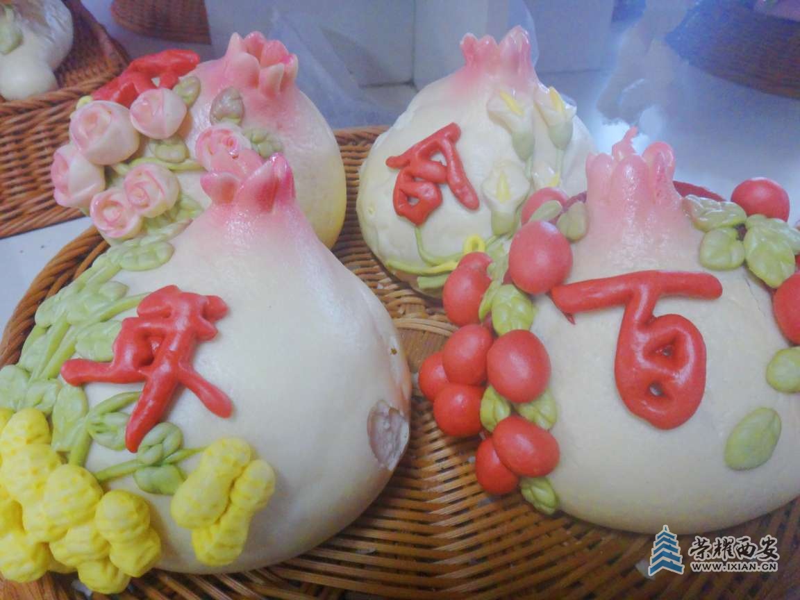 关中美食——花馍