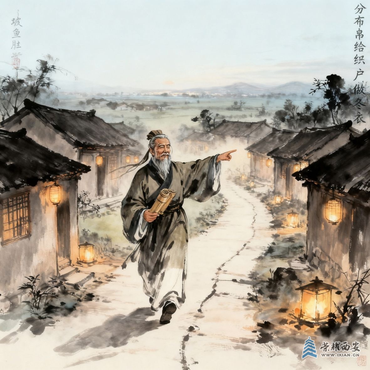 【魯坡頭遺址】周公渡灃河