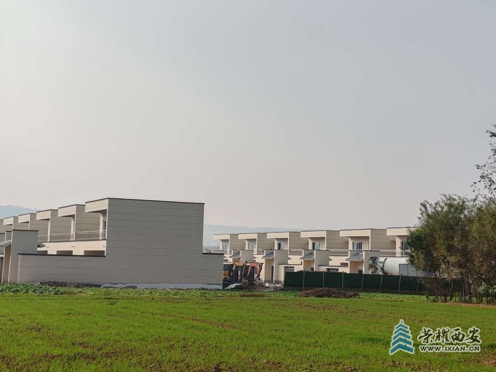 西十高铁西康高铁鸣犊师村安置房