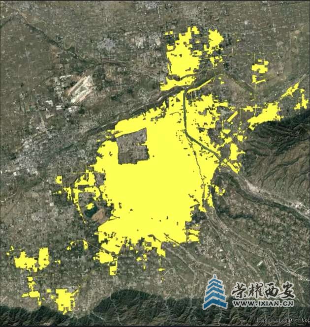 西安建成区图